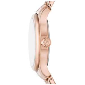 Fossil Women’s Quartz Rose Gold Stainless Steel Silver Dial 38mm Watch ES5394 (Without Tag)