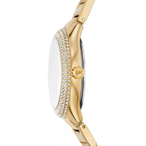 Michael Kors Women’s Quartz Gold Stainless Steel White Dial 33mm Watch MK4941