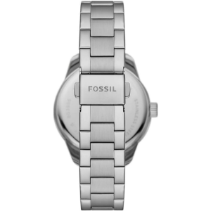 Fossil Women’s Quartz Silver Stainless Steel Silver Dial 38mm Watch BQ3885 (Without Tag)