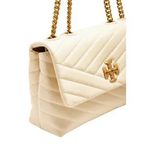 Tory Burch Small Kira Chevron Convertible Shoulder Bag (Size: H 15cm L 22.5cm D 8cm) 90452-122