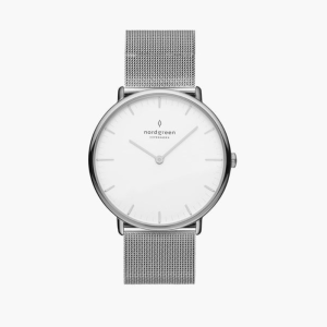 Nordgreen Women’s Quartz Silver Stainless Steel White Dial 32mm Watch NR32SIMESIXX