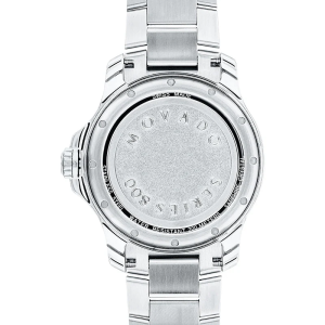 Movado Men’s Swiss Made Quartz Silver Stainless Steel Blue Dial 42mm Watch 2600151 (Factory Leftover) - Image 3