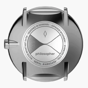 Nordgreen Unisex Quartz Grey Stainless Steel White Dial 36mm Watch PH36GMMEGUXX-LN - Image 3