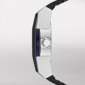 Relic By Fossil Men’s Quartz Black Silicone Strap Blue Dial 43mm Watch ZR11861 (Like New)
