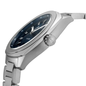 Alternative view of Gucci Men’s Swiss Made Quartz Silver Stainless Steel Blue Dial 41mm Watch YA142314