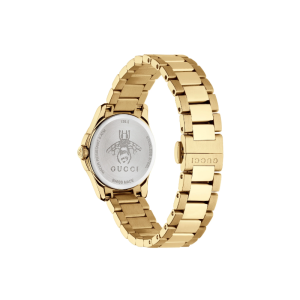 Alternative view of Gucci Women’s Quartz Swiss Made Gold Stainless Steel Gold Dial 27mm Watch YA126576