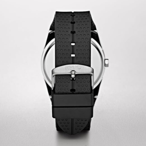 Relic By Fossil Men’s Quartz Black Silicone Strap Blue Dial 43mm Watch ZR11861 (Like New)
