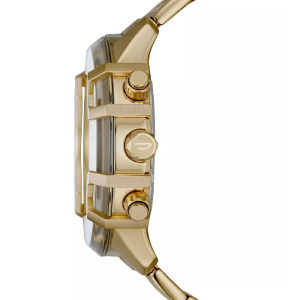 Alternative view of Diesel Men’s Chronograph Quartz Gold Stainless Steel Gold Dial 48mm Watch DZ4573 (Without Tag)