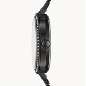 Alternative view of Fossil Women’s Quartz Black Stainless Steel Black Dial 32mm Watch BQ3459 (Without Tag)