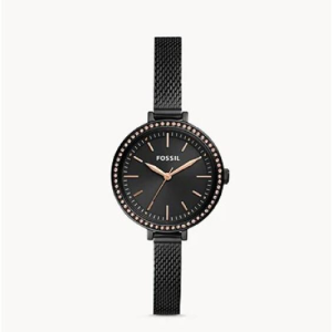 Fossil Women’s Quartz Black Stainless Steel Black Dial 32mm Watch BQ3459 (Without Tag)
