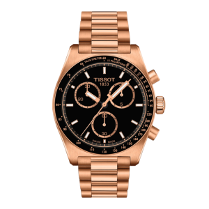 TISSOT Men’s Quartz Swiss Made Rose Gold Stainless Steel Black Dial 40mm Watch T149.417.33.051.00