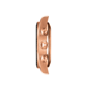 TISSOT Men’s Quartz Swiss Made Rose Gold Stainless Steel Black Dial 40mm Watch T149.417.33.051.00