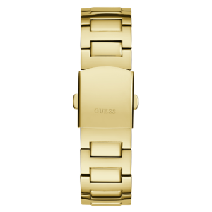 Guess Men’s Quartz Gold Stainless Steel Blue Dial 42mm Watch GW0662G2