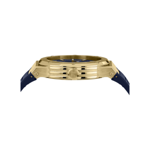 Ferragamo Men’s Swiss Made Quartz Blue Silicone Strap Blue Dial 44mm Watch SFHY00421 (Without Tag)