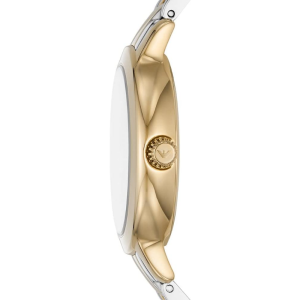 Emporio Armani Women's Quartz Two Tone Stainless Steel Mother Of Pearl Dial 32mm Watch AR11513