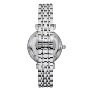 Emporio Armani Women's Quartz Silver Stainless Steel Pink Dial 32mm Watch AR11686