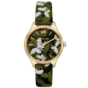 Michael Kors Women’s Quartz Multi-Color Leather Strap Multi-Color Dial 36mm Watch MK2811