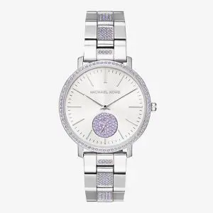 Michael Kors Women’s Quartz Two-tone Stainless Steel White Dial 38mm Watch MK3855