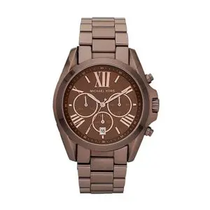 Michael Kors Unisex Quartz Brown Stainless Steel Brown Dial 43mm Watch MK5628