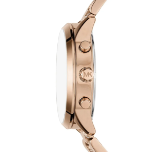 Michael Kors Women’s Quartz Rose Gold Stainless Steel Rose Gold Pave Dial 40mm Watch MK6553