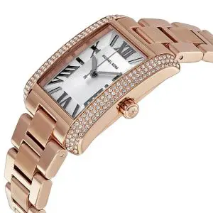 Alternative view of Michael Kors Women’s Quartz Rose Gold Stainless Steel White Dial 31mm Watch MK3255