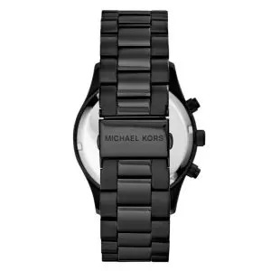 Alternative view of Michael Kors Women’s Quartz Black Stainless Steel Black Dial 44mm Watch MK6091