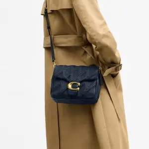 Alternative view of Coach TIMES SQUARE TABBY SHOULDER BAG WITH QUILTING (Size: L 20cm, H 17cm, W 6.5cm) CW629