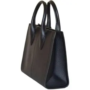 Michael Kors Mirella Shopper Crossbody Leather Bag For Women's -Black (Size: W9.53cm H19.69cm D23.50cm) 35S2G7ZC5L