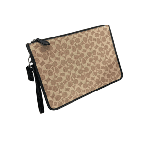 Coach Unisex Charter Pouch in Signature Canvas (Size: L 30.5cm, H 21.5cm, W 3cm) CR786