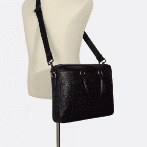 Alternative view of Coach Men's Beckett Slim Brief in Signature Leather Business Laptop Briefcase Bag (Size: L37.5cm, H27.9cm, W7.0cm) F72973