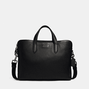 Coach Men's Penn Brief Leather Laptop Office Briefcase Bag (Size: L38.1cm H27.9cm W5.7cm) C2833