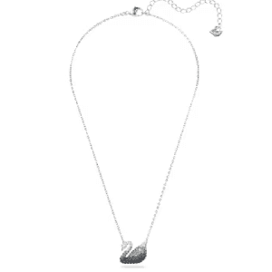 Alternative view of Swarovski Women's Swan Pendant Gray 5614103