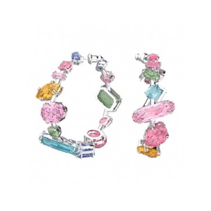 Swarovski Women's Gema Mixed Cut Hoop Earrings 5613737