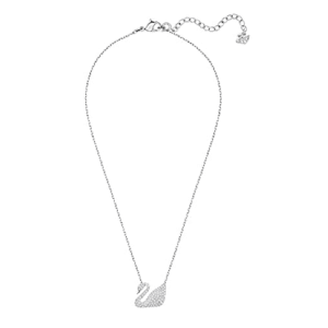 Swarovski Women's Swan Necklace White Rhodium Plating 5007735 - Image 3