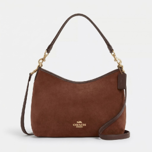 COACH Laurel Shoulder Bag With Tassels (Size: L 31.1cm, H23.5cm, W10.8cm) CCC75