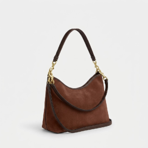 Alternative view of COACH Laurel Shoulder Bag With Tassels (Size: L 31.1cm, H23.5cm, W10.8cm) CCC75