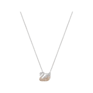 Swarovski Iconic Swan Pendant, Small, Multi-Colored Rhodium Plating 5215038