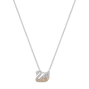 Alternative view of Swarovski Women's Iconic Swan Pendant Multi-Colored 5215034