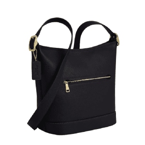 COACH Jude Duffle Black Bag (Size: L 22.9cm, H26.7cm, W14.6cm) CBH18