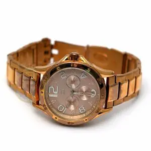 Alternative view of Tommy Hilfiger Women’s Quartz Rose Gold Stainless Steel Rose Gold Dial 40mm Watch 1781171 (Like New)