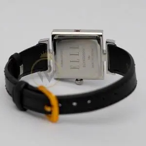 Elle Women’s Quartz Black Leather Strap Black Dial 25mm Watch EL20028S01 (Like New) - Image 8