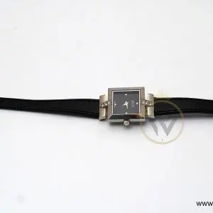 Elle Women’s Quartz Black Leather Strap Black Dial 25mm Watch EL20028S01 (Like New) - Image 4