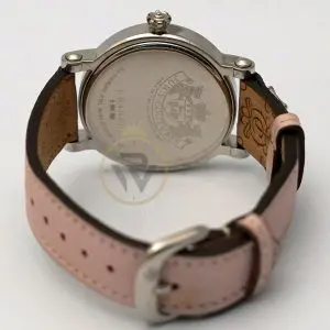 Juicy Couture Women’s Quartz Pink Leather Strap White Dial 36mm Watch 1900324 (Like New) - Image 6