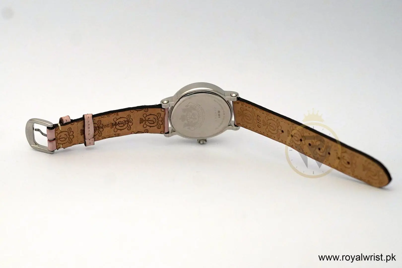 Juicy Couture Women’s Quartz Pink Leather Strap White Dial 36mm Watch 1900324 (Like New) - Image 7