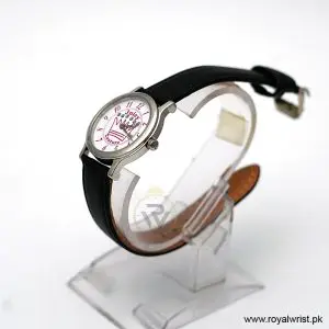 Alternative view of Juicy Couture Women’s Quartz Black Leather Strap White Dial 32mm Watch 1900406/1 (Like New)