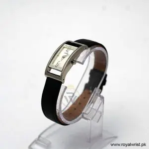 Alternative view of Lorus By Seiko Women’s Quartz Black Leather Strap White Dial 20mm Watch RRW13BX9 (Like New)
