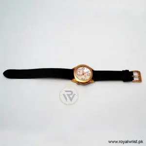 Elle Women’s Quartz Black Leather Strap Mother Of Pearl Dial 40mm Watch EL20049S046N/1 (Like New) - Image 3