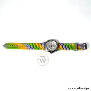 Alternative view of Tommy Hilfiger Women’s Quartz Multi-Color Silicone Strap White Dial 40mm Watch 1781401 (Like New)