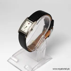 Alternative view of Tommy Hilfiger Women’s Quartz Black Leather Strap Mother Of Pearl Dial 20mm Watch 1780179 (Like New)