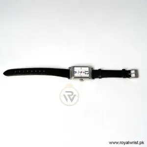 Alternative view of Tommy Hilfiger Women’s Quartz Black Leather Strap White Dial 22mm Watch 1780886/1 (Like New)
